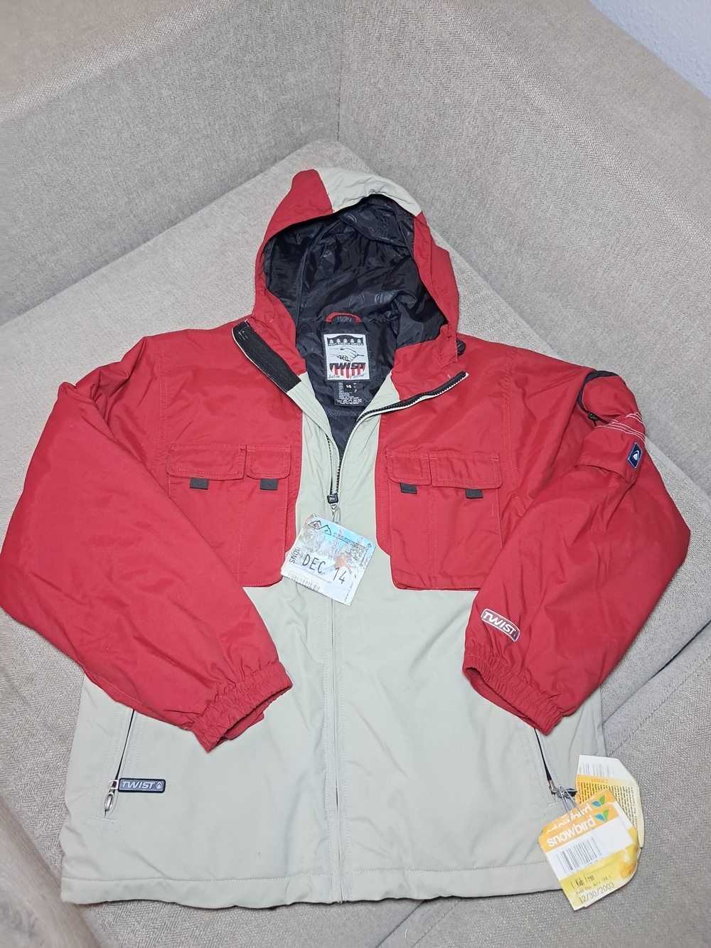 Vintage Twist Snow Kid's Jacket